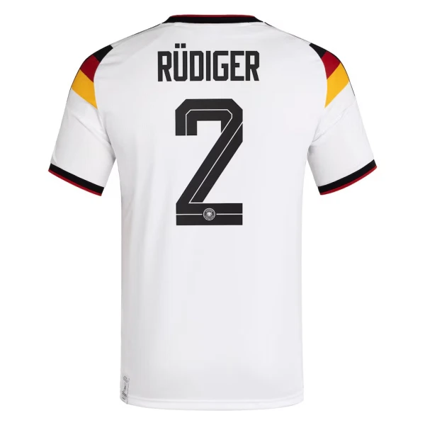 Maillot Allemagne Rudiger 2 Enfant Domicile Coupe du Monde 2026
