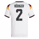 Maillot Allemagne Rudiger 2 Enfant Domicile Coupe du Monde 2026