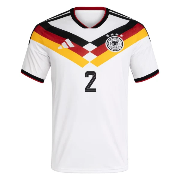 Maillot Allemagne Rudiger 2 Enfant Domicile Coupe du Monde 2026