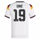 Maillot Allemagne Sane 19 Homme Domicile Coupe du Monde 2026