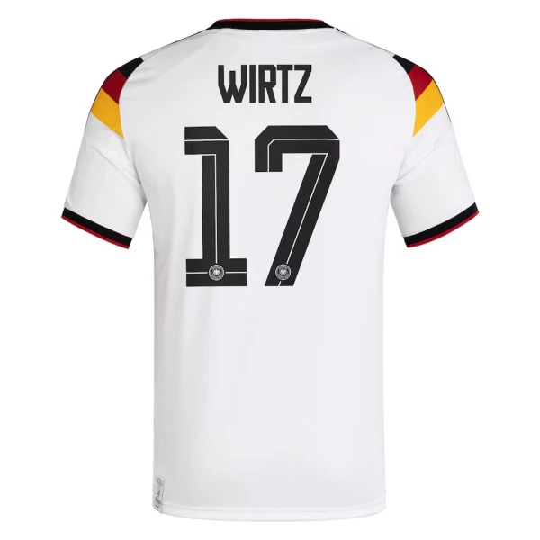 Maillot Allemagne Wirtz 17 Enfant Domicile Coupe du Monde 2026