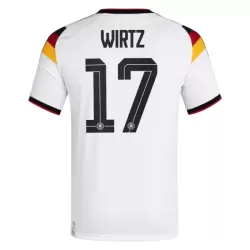 Maillot Allemagne Wirtz 17 Homme Domicile Coupe du Monde 2026