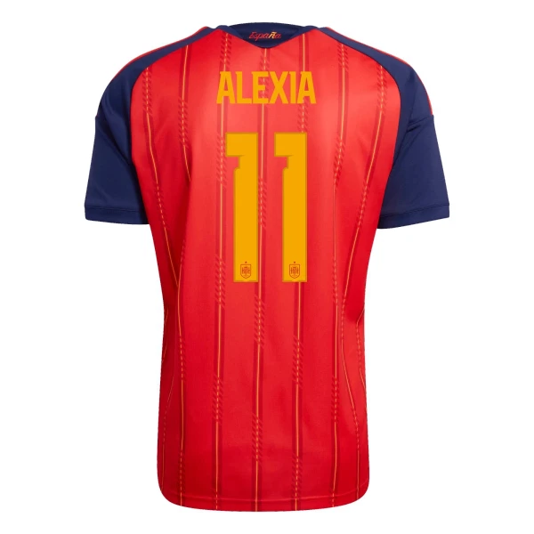 Maillot Espagne Alexia 11 Homme Domicile Coupe du Monde 2026