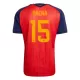 Maillot Espagne Baena 15 Homme Domicile Coupe du Monde 2026