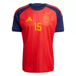Maillot Espagne Baena 15 Homme Domicile Coupe du Monde 2026
