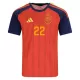 Maillot Espagne Cucurella 22 Homme Domicile Coupe du Monde 2026