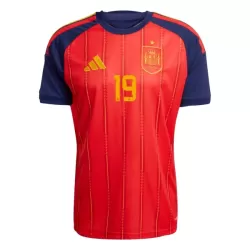 Maillot Espagne Lamine Yamal 19 Homme Domicile Coupe du Monde 2026