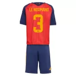 Maillot Espagne Le Normand 3 Enfant Domicile Coupe du Monde 2026