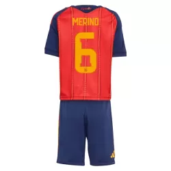 Maillot Espagne Merino 6 Enfant Domicile Coupe du Monde 2026