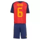 Maillot Espagne Merino 6 Enfant Domicile Coupe du Monde 2026