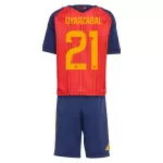 Maillot Espagne OYARZABAL 21 Enfant Domicile Coupe du Monde 2026