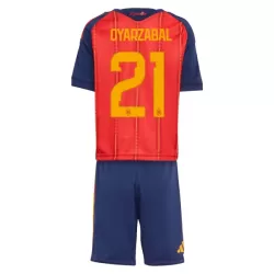 Maillot Espagne OYARZABAL 21 Enfant Domicile Coupe du Monde 2026