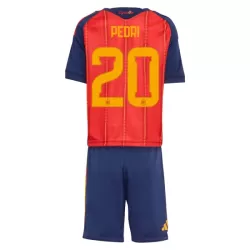 Maillot Espagne Pedri 20 Enfant Domicile Coupe du Monde 2026