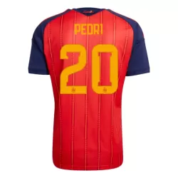 Maillot Espagne Pedri 20 Homme Domicile Coupe du Monde 2026