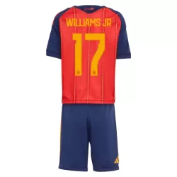 Maillot Espagne Williams JR 17 Enfant Domicile Coupe du Monde 2026