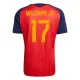 Maillot Espagne Williams JR 17 Homme Domicile Coupe du Monde 2026