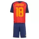 Maillot Espagne ZUBIMENDI 18 Enfant Domicile Coupe du Monde 2026