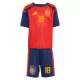 Maillot Espagne ZUBIMENDI 18 Enfant Domicile Coupe du Monde 2026