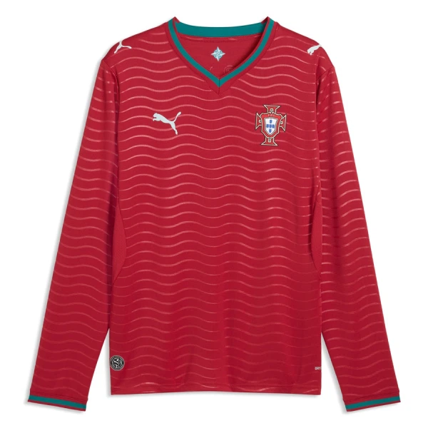 Maillot Manches Longues Portugal Homme Domicile Coupe du Monde 2026