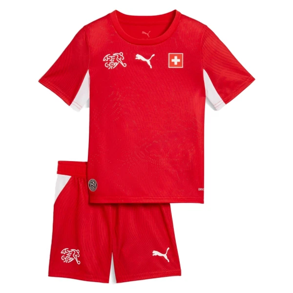 Maillot Suisse Enfant Domicile Coupe du Monde 2026