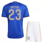 Maillot Italie Bastoni 23 Enfant Domicile Coupe du Monde 2026
