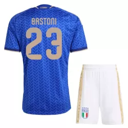 Maillot Italie Bastoni 23 Enfant Domicile Coupe du Monde 2026