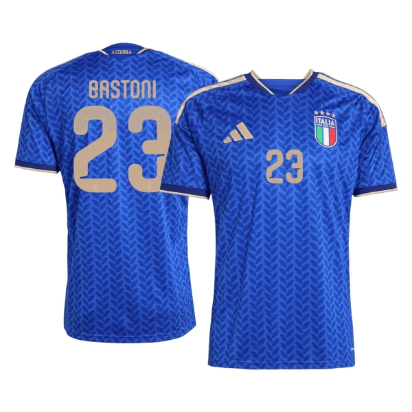 Maillot Italie Bastoni 23 Homme Domicile Coupe du Monde 2026
