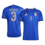 Maillot Italie Dimarco 3 Homme Domicile Coupe du Monde 2026