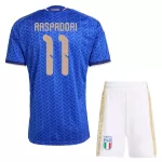 Maillot Italie Raspadori 11 Enfant Domicile Coupe du Monde 2026
