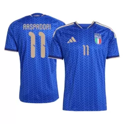 Maillot Italie Raspadori 11 Homme Domicile Coupe du Monde 2026