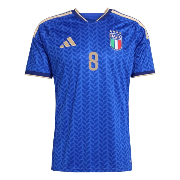 Maillot Italie Tonali 8 Homme Domicile Coupe du Monde 2026