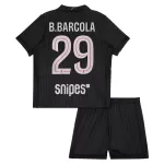 Maillot Paris Saint-Germain B. Barcola 29 Enfant Fourth Jordan 2025-26