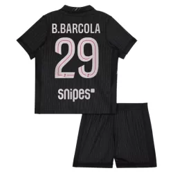 Maillot Paris Saint-Germain B. Barcola 29 Enfant Fourth Jordan 2025-26