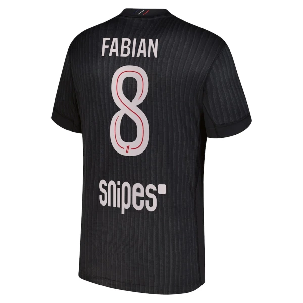 Maillot Paris Saint-Germain Fabian 8 Homme Fourth Jordan 2025-26