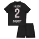 Maillot Paris Saint-Germain Hakimi 2 Enfant Fourth Jordan 2025-26