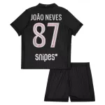 Maillot Paris Saint-Germain Joao Neves 87 Enfant Fourth Jordan 2025-26