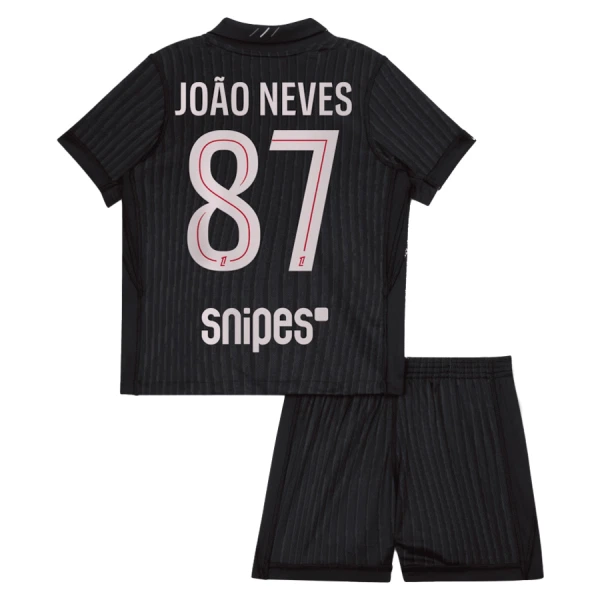 Maillot Paris Saint-Germain Joao Neves 87 Enfant Fourth Jordan 2025-26 Maillot Paris Saint-Germain Joao Neves 87 Enfant Fourth Jordan 2025-26