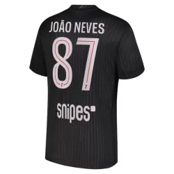 Maillot Paris Saint-Germain Joao Neves 87 Homme Fourth Jordan 2025-26