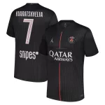 Maillot Paris Saint-Germain Kvaratskhelia 7 Homme Fourth Jordan 2025-26