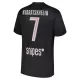 Maillot Paris Saint-Germain Kvaratskhelia 7 Homme Fourth Jordan 2025-26