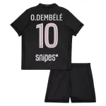 Maillot Paris Saint-Germain O. Dembele 10 Enfant Fourth Jordan 2025-26