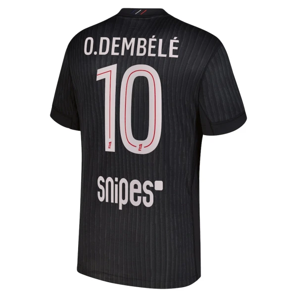 Maillot Paris Saint-Germain O. Dembele 10 Homme Fourth Jordan 2025-26