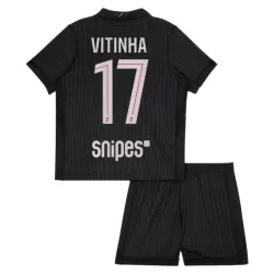 Maillot Paris Saint-Germain Vitinha 17 Enfant Fourth Jordan 2025-26