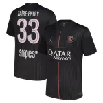Maillot Paris Saint-Germain Zaire-Emery 33 Homme Fourth Jordan 2025-26