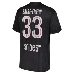Maillot Paris Saint-Germain Zaire-Emery 33 Homme Fourth Jordan 2025-26
