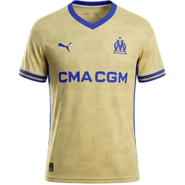 Maillot Olympique de Marseille Enfant Fourth 2025-26