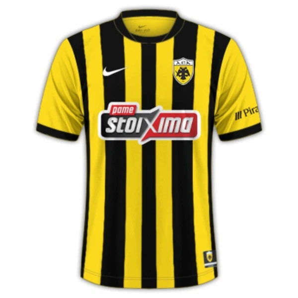 Maillot AEK Athens Homme Domicile 2025-26 Maillot AEK Athens Homme Domicile 2025-26