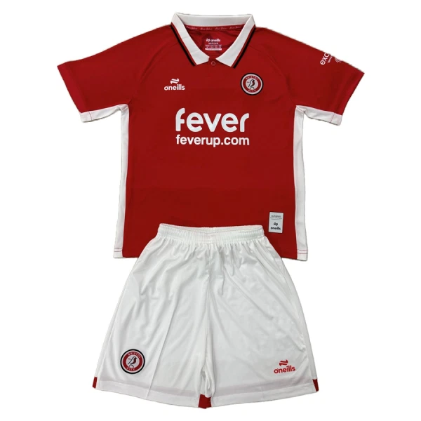 Maillot Bristol City Enfant Domicile 2025-26 Maillot Bristol City Enfant Domicile 2025-26