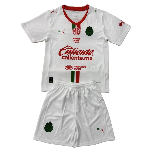 Maillot CD Guadalajara Enfant Extérieur 2025-26 Maillot CD Guadalajara Enfant Extérieur 2025-26