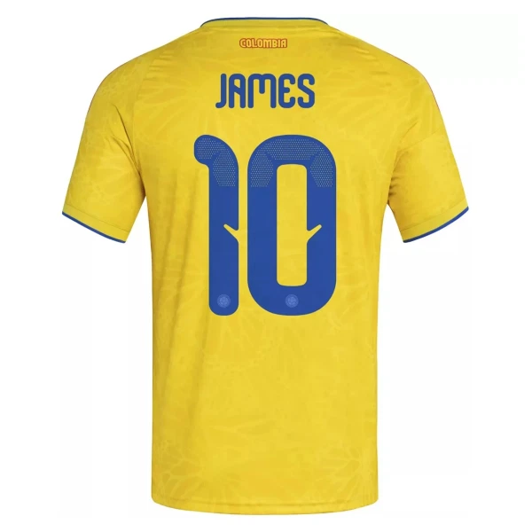 Maillot Colombie James 10 Homme Domicile Coupe du Monde 2026
